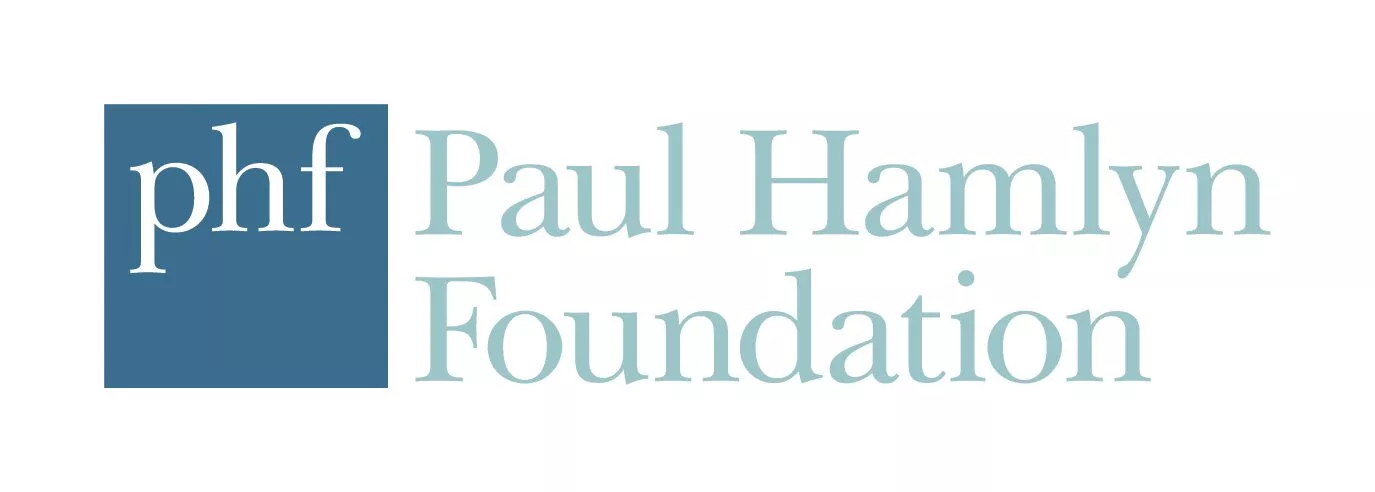 A grey and blue logo reading 'PHF - Paul Hamyln Foundation'
