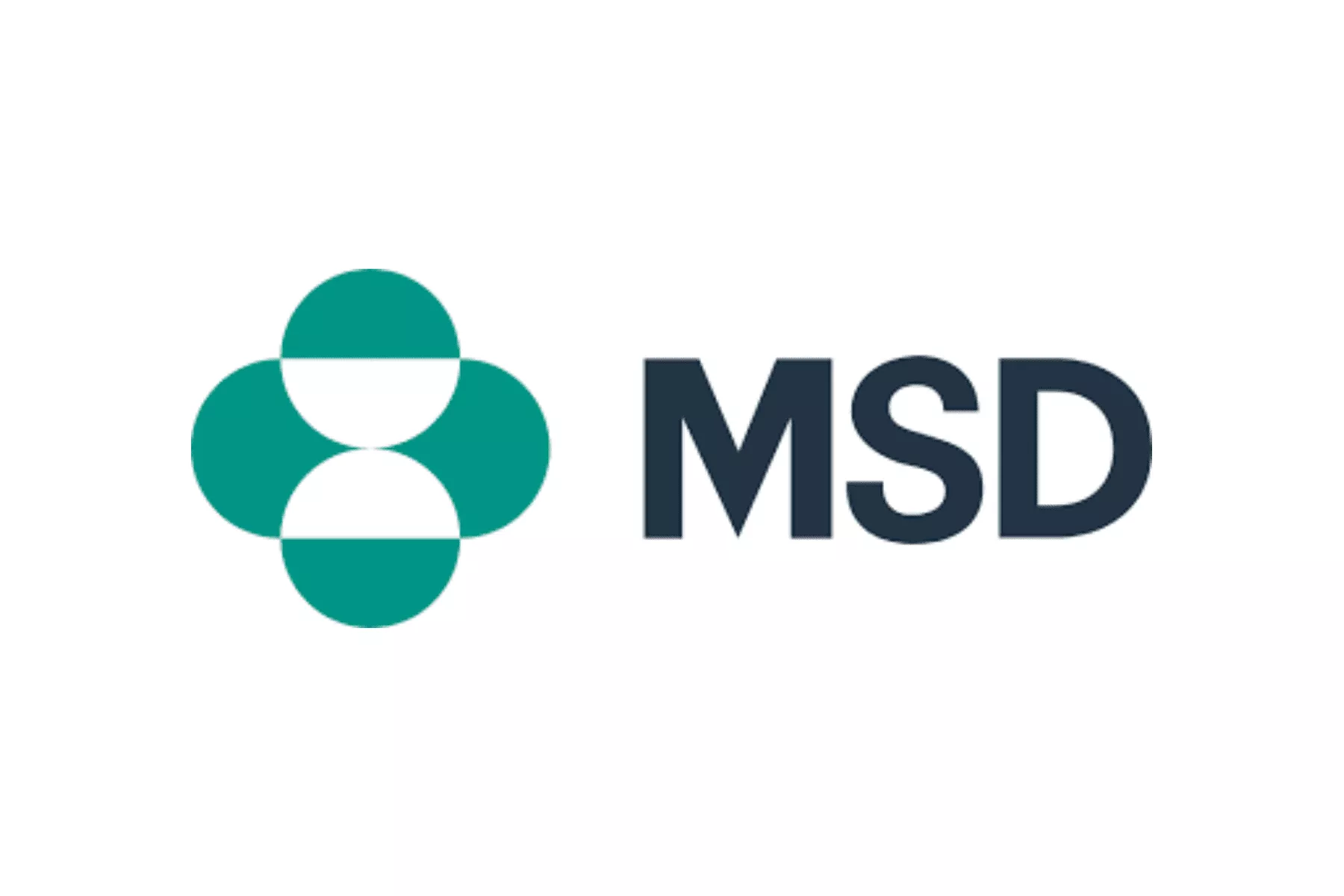 A logo of green overlapping circles next to the letters MSD