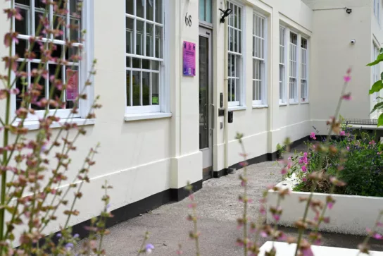 Entrance to the youth centre