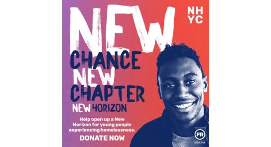 New Chance, New Chapter. A young black man smiling with short hair