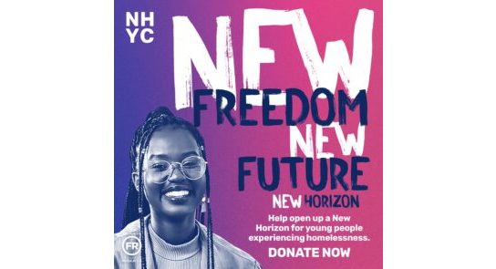 New Freedom New Future. A young black girl with braids and glasses
